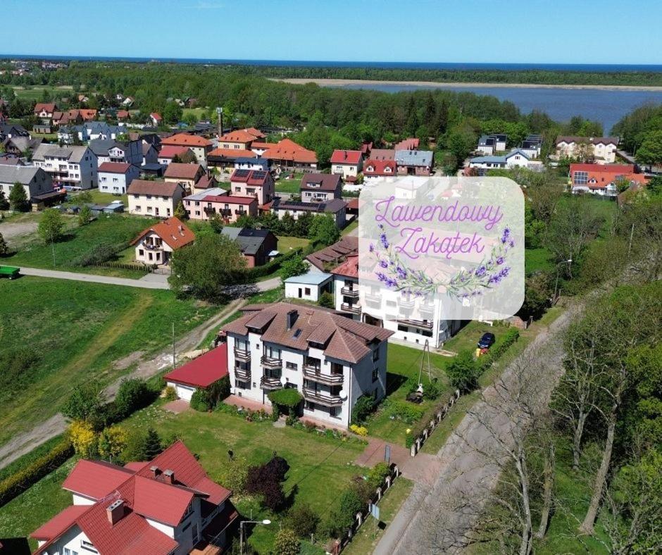 Bed and Breakfast Lawendowy Zakatek Леба Экстерьер фото